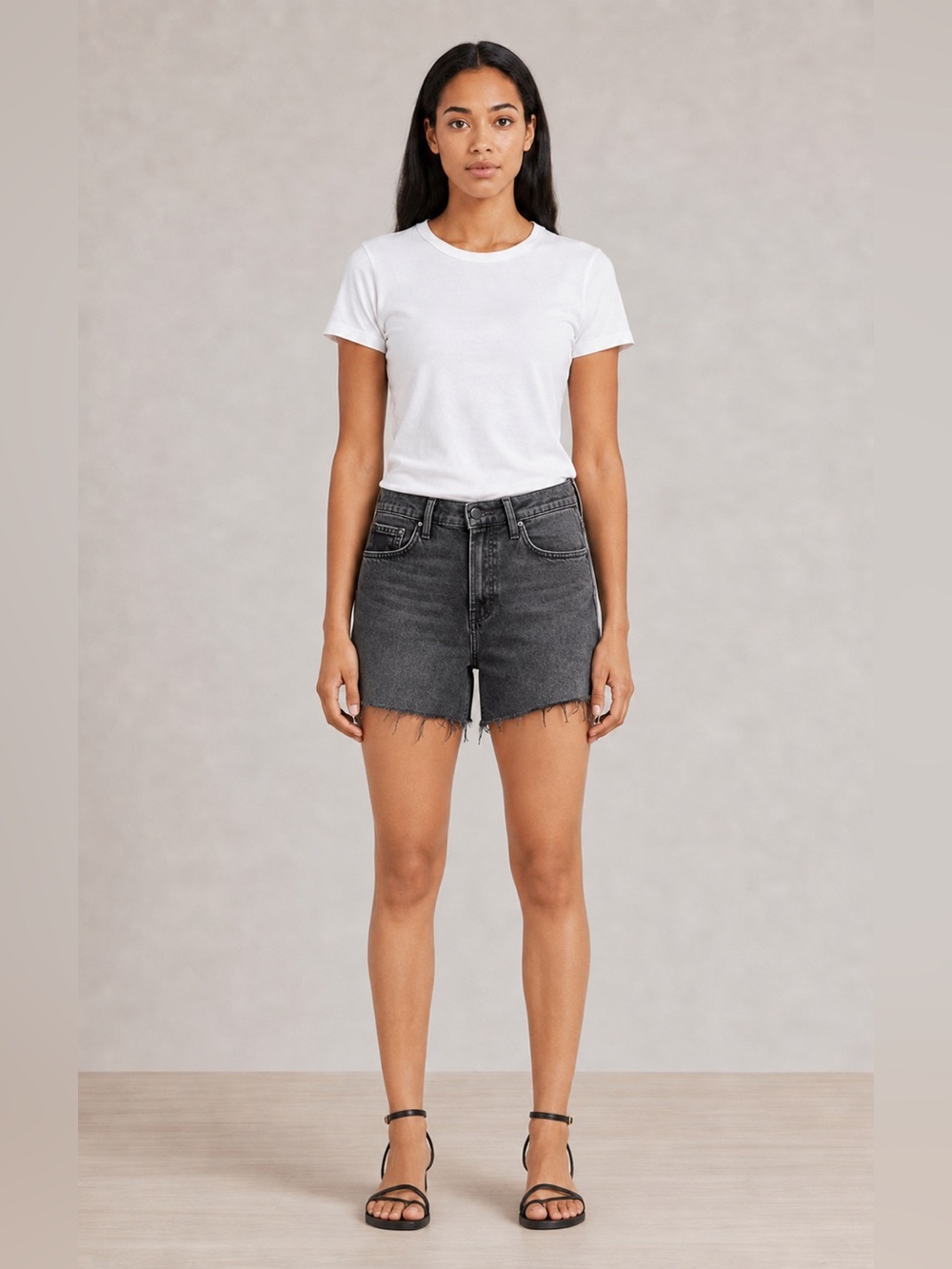 ANINE BING Denim Shorts